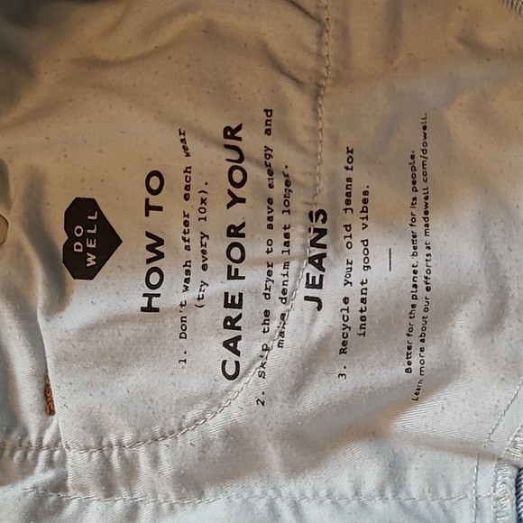 Madewell The Perfect Vintage Jean High-rise Distressed Light Wash Wmns 29 Casual - Picture 11 of 16